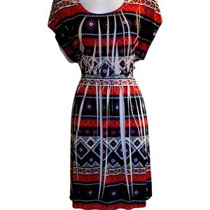 Southwestern print dress